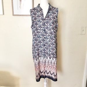 Cable & Gauge Sleeveless Tunic Top Size Large